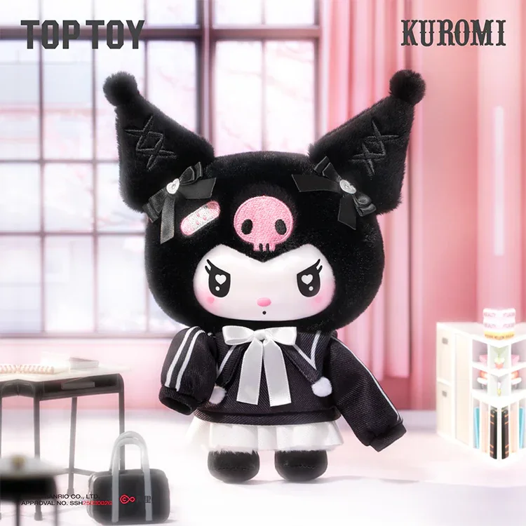 My Melody & Kuromi - Vinyl Plush Keychains 15cm - Angel Garden Series - Blind Box - 1 Unidade